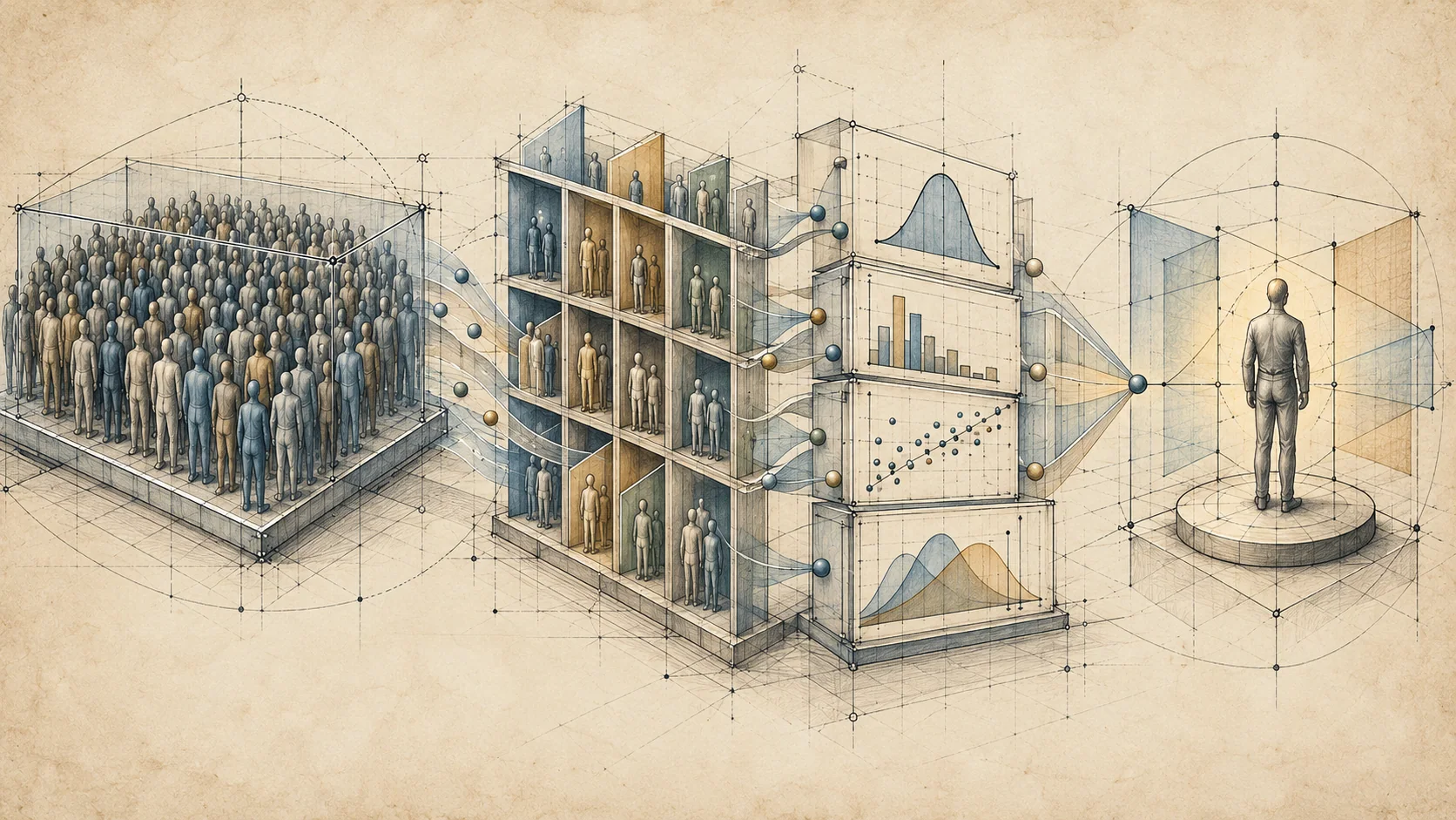 Illustrated cover for II. Populations, Fast and Slow