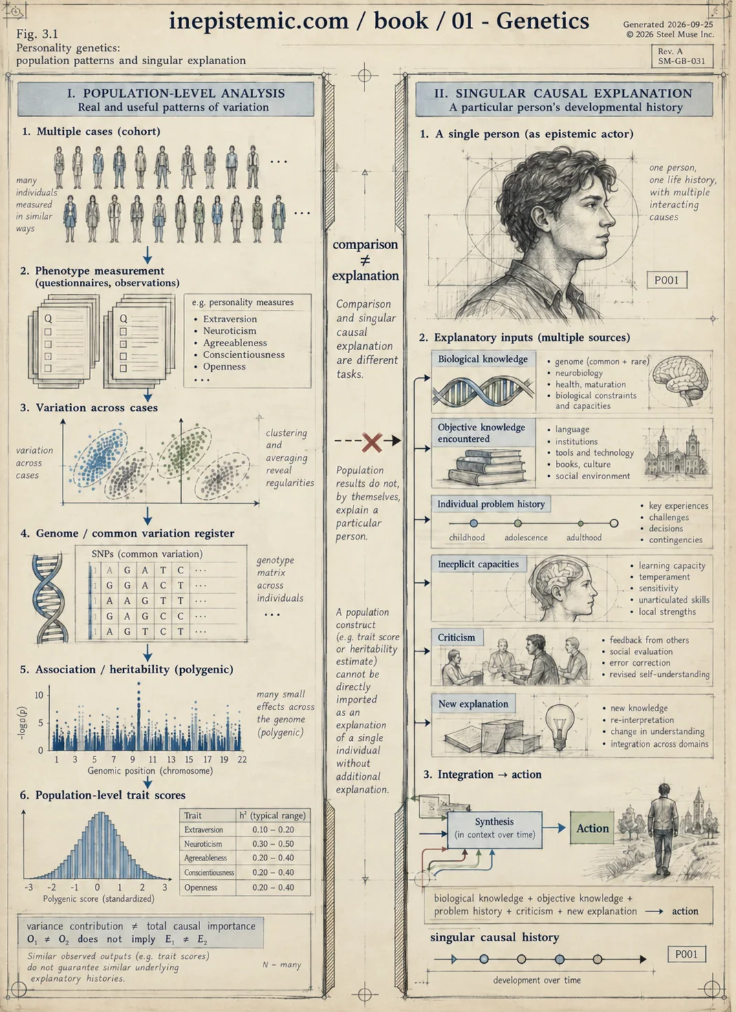 Infographic for I. You Are Not A Geneget